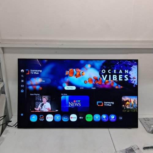 SAMSUNG S90F SERIES 4K UHD OLED HDR+ 120HZ TIZEN SMART TV - 48" - GRAPHITE BLACK (MODEL: QN48S90FAE) image 2