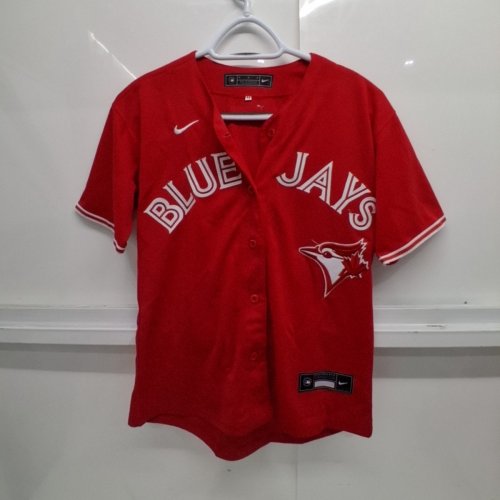 MEN'S REPLICA TORONTO BLUE JAYS JERSEY - MEDIUM - RED image 2