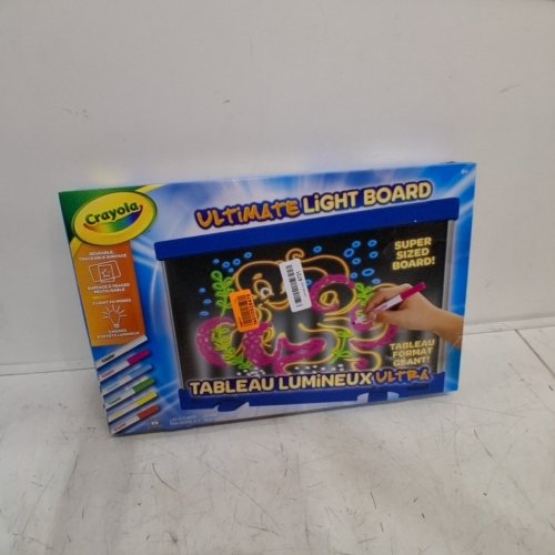 CRAYOLA ULTIMATE LIGHT BOARD TOY KIT - BLUE image 5