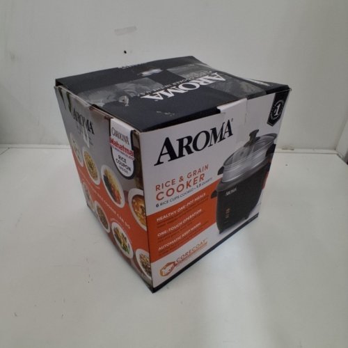 AROMA RICE COOKER AND FOOD STEAMER - 6CUP - (MODEL:ARC-743-1NGB) image 5