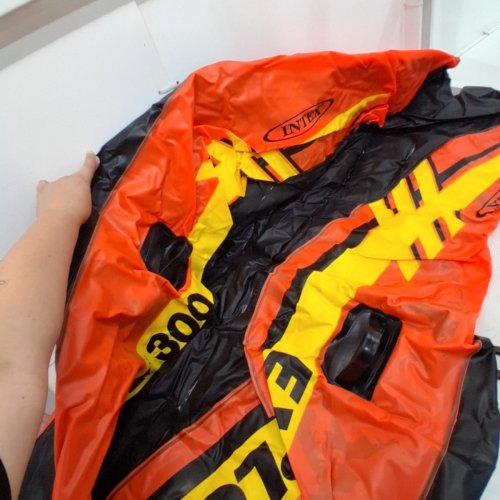 INTEX WET COLLECTION YOUTH EXPLORER 300 INFLATABLE RAFT 3 PERSON (MODEL:‎58332EP) image 4