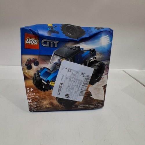 148PC LEGO CITY BLUE MONSTER TRUCK OFF-ROAD TOY PLAYSET WITH A DRIVER MINIFIGURE (MODEL: 60402) image 2