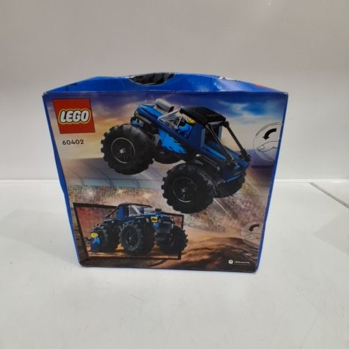 148PC LEGO CITY BLUE MONSTER TRUCK OFF-ROAD TOY PLAYSET WITH A DRIVER MINIFIGURE (MODEL: 60402) image 3