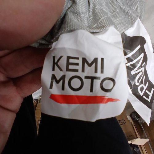 KEMI MOTO WATERPROOF BOAT COVER - 17FT-20FT - GREY image 3