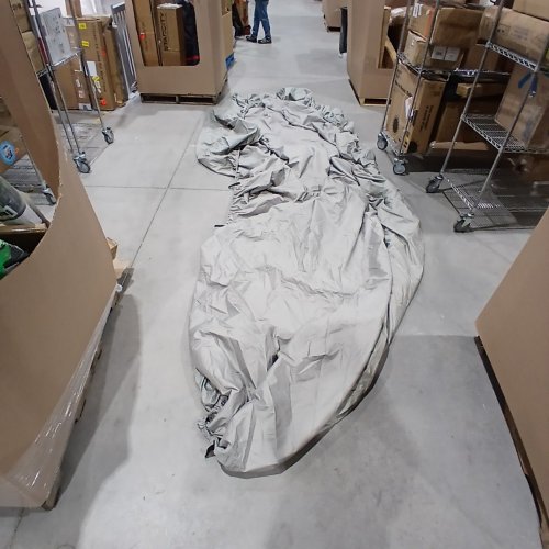 KEMI MOTO WATERPROOF BOAT COVER - 17FT-20FT - GREY image 4