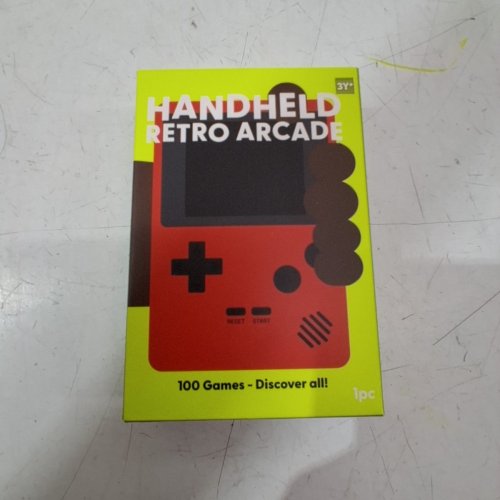 J'ADORE HANDHELD RETRO ARCADE GAME - 100 GAMES - 3.1" X 4.7" - RED (MODEL: 851783) image 2
