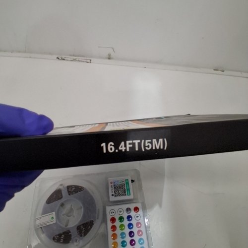 RADIANTFLUX RGB LED STRIP LIGHTS WITH REMOTE CONTROL - 16.4FT image 4
