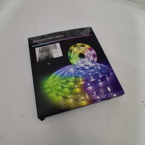 RADIANTFLUX RGB LED STRIP LIGHTS WITH REMOTE CONTROL - 16.4FT image 5
