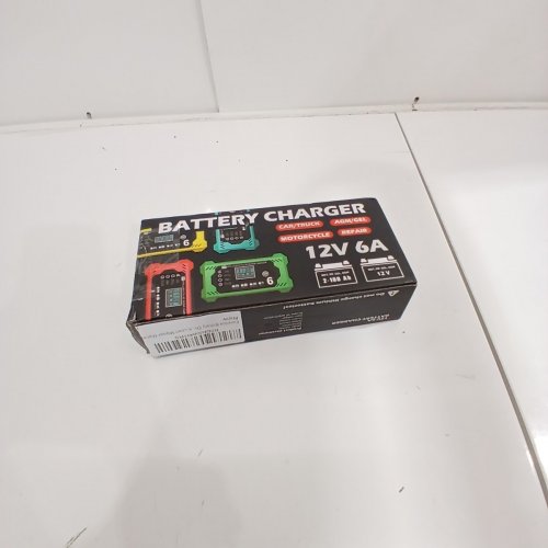 CAR BATTERY CHARGER & MAINTAINER -12V- RED/BLACK (MODEL: H-6CS) image 3