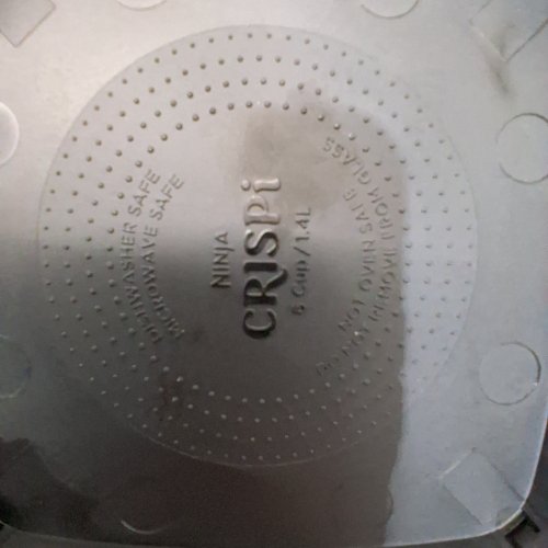 NINJA CRISPI PORTABLE GLASS AIR FRYER COOKING SYSTEM - 4QT AND 6-CUPS - SAGE (MODEL: FN101CGN) image 6