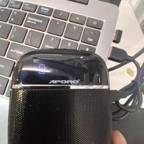 APORO PORTABLE VOICE AMPLIFIER/MEGAPHONE MINI AUDIO SPEAKER - BLACK (MODEL: T2*) image 2