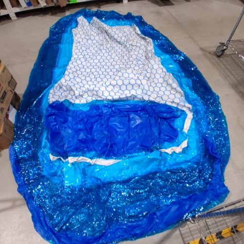 H2OGO! INFLATABLE OUTDOOR FAMILY LOUNGE POOL - BLUE (MODEL: 1872209) image 2
