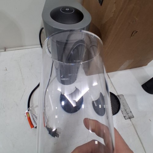 DE'LONGHI NESPRESSO VERTUO PLUS SINGLE SERVE COFFEE AND ESPRESSO MAKER WITH AUTOMATIC OPEN/CLOSE - GREY (MODEL: ENV150GYCA) image 5