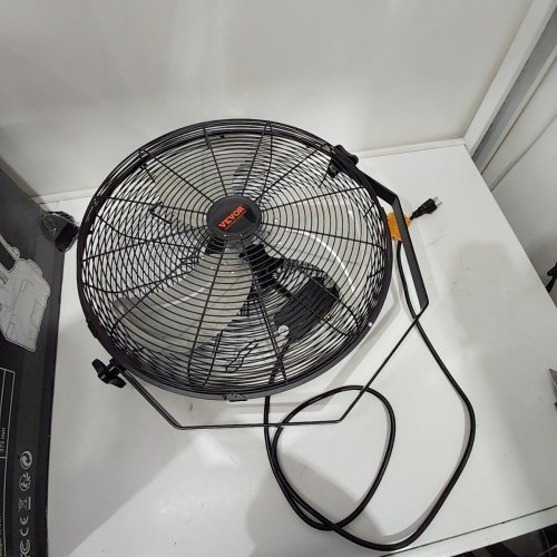 VEVOR INDUSTRIAL WATERPROOF WALL MOUNT FAN WITH OSCILLATION - 18" - 4150 CFM - BLACK (MODEL: BT-WL18B) image 3