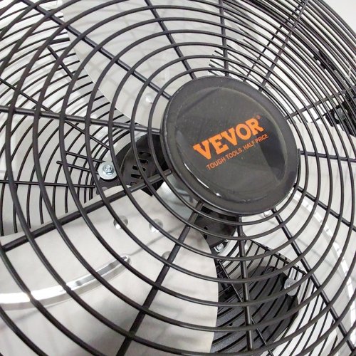 VEVOR INDUSTRIAL WATERPROOF WALL MOUNT FAN WITH OSCILLATION - 18" - 4150 CFM - BLACK (MODEL: BT-WL18B) image 4