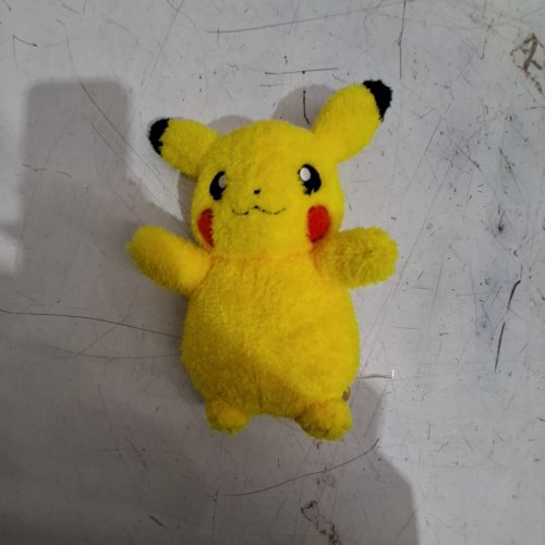 POKEMON CUDDLY PIKACHU PLUSH -10" -YELLOW/BLACK/RED image 2