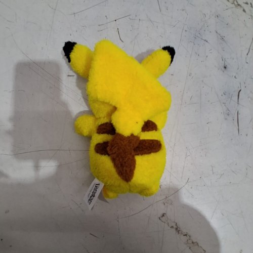 POKEMON CUDDLY PIKACHU PLUSH -10" -YELLOW/BLACK/RED image 3