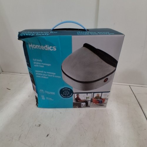 HOMEDICS FULL BODY SHIATSU MASSAGER WITH HEAT (MODEL: FMS-315HAGY-CA) image 3