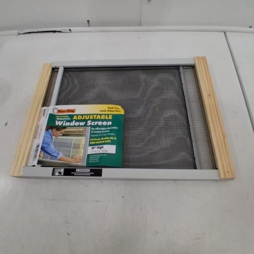 FROST KING WB MARVIN ADJUSTABLE WINDOW SCREEN - 10" X 15" - 25" - NATURAL WOOD (MODEL: AWS1025SP) image 2