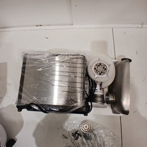 AAOBOSI MEAT GRINDER WITH TOUCH COLOR SCREEN - 350W - STAINLESS STEEL- (MODEL: AZ-MG102A) image 2