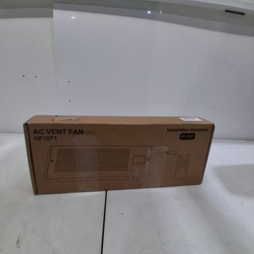 WINDOW REGISTER BOOSTER FAN FIT AC VENT FAN - 4" X 10" - OIL RUBBED BRONZE (MODEL:HF10F1) image 6