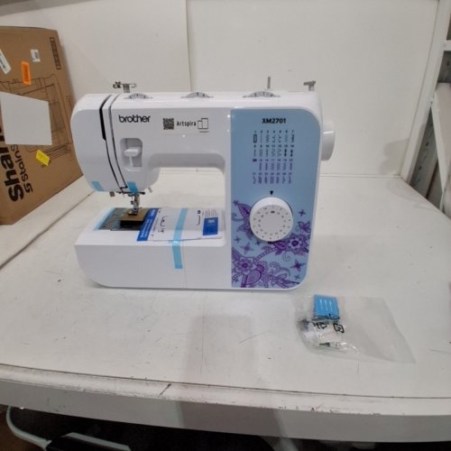 BROTHER LIGHTWEIGHT FULL-FEATURED ELECTRIC SEWING MACHINE - WHITE (MODEL: XM2701) image 2