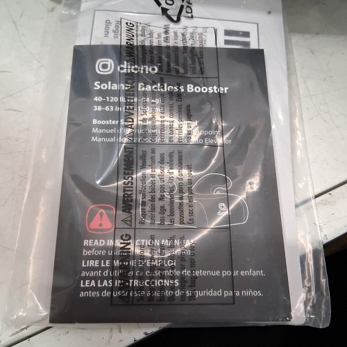 DIONO SOLANA BACKLESS BOOSTER CAR SEATS - BLACK image 5