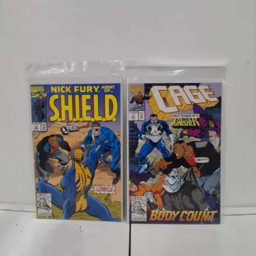 4 ASSTD MARVEL COMIC BOOKS - CAGE #3, NICK FURY AGENT OF S.H.I.E.L.D. #36, WARHEADS #4, NOMAD #2 - VARIOUS AUTHORS image 4