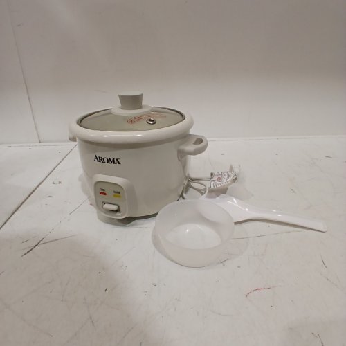 AROMA RICE AND GRAIN COOKER - 4 CUPS / 1 QUART - WHITE (MODEL: ARC-302NG) image 3
