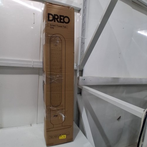 DREO CRUISER TF117 OSCILLATING TOWER FAN WITH REMOTE CONTROL - 36" - WHITE /SILVER (MODEL: DR-HTF017) image 5