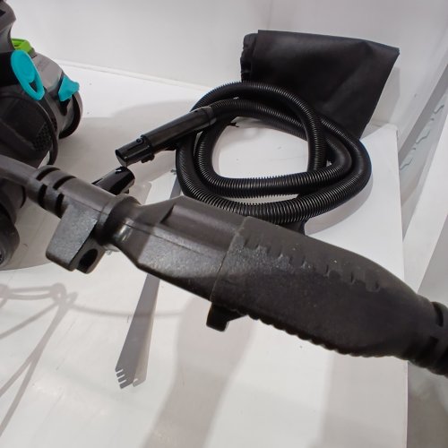 BISSELL PROHEAT 2X REVOLUTION PET CLEANSHOT CARPET WASHER / UPHOLSTERY CLEANER - GREEN/BLUE/GREY (MODEL: 3588C) image 2