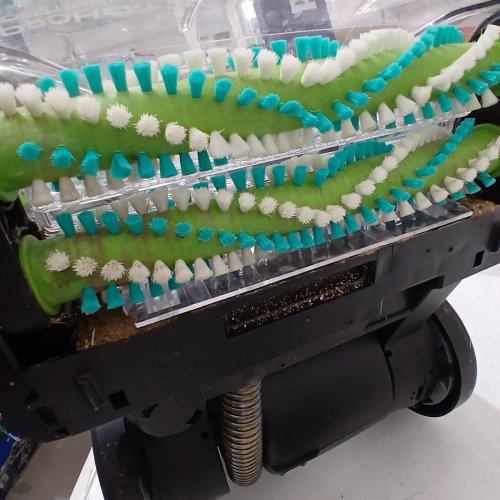BISSELL PROHEAT 2X REVOLUTION PET CLEANSHOT CARPET WASHER / UPHOLSTERY CLEANER - GREEN/BLUE/GREY (MODEL: 3588C) image 5