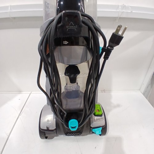 BISSELL PROHEAT 2X REVOLUTION PET CLEANSHOT CARPET WASHER / UPHOLSTERY CLEANER - GREEN/BLUE/GREY (MODEL: 3588C) image 7