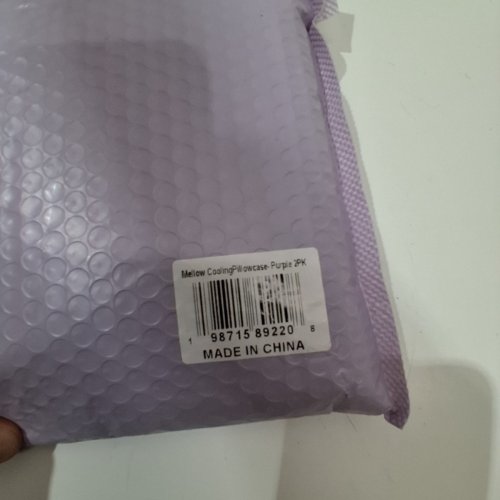 2PK MELLOW COOLING PILLOWCASES - 20" X 37" - LAVENDER image 3