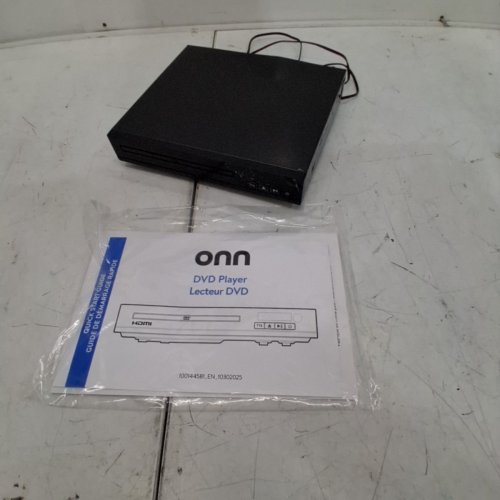 ONN. HDMI DVD PLAYER WITH WIDESCREEN/TV ASPECT RATIO - BLACK (MODEL: VIPRB-100144581) image 3