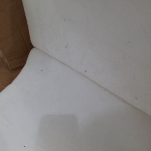 HIGH DENSITY FOAM CAMPING COT/BED MATTRESS TOPPER - 25" X 70" X 4" - WHITE image 4