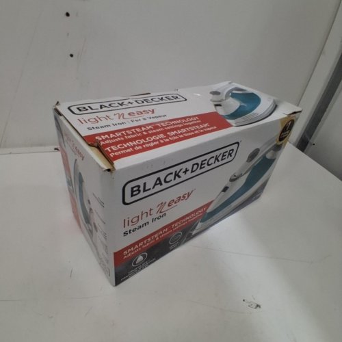 BLACK+DECKER LIGHT N EASY STEAM IRON WITH NONSTICK SOLEPLATE - 1200W - TEAL (MODEL: IR0820C) image 6