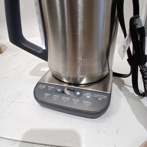 NINJA PRECISION TEMPERATURE ELECTRIC KETTLE - 7 CUP CAPACITY - BRUSHED STAINLESS STEEL (MODEL: KT200C) image 2
