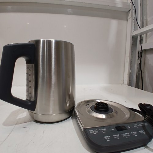 NINJA PRECISION TEMPERATURE ELECTRIC KETTLE - 7 CUP CAPACITY - BRUSHED STAINLESS STEEL (MODEL: KT200C) image 3
