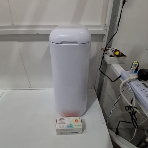 DIAPER GENIE ESSENCE PAIL DIAPER PAIL SYSTEM - WHITE image 2