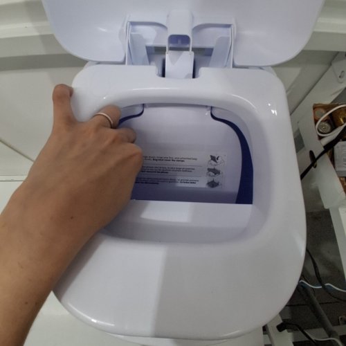 DIAPER GENIE ESSENCE PAIL DIAPER PAIL SYSTEM - WHITE image 4