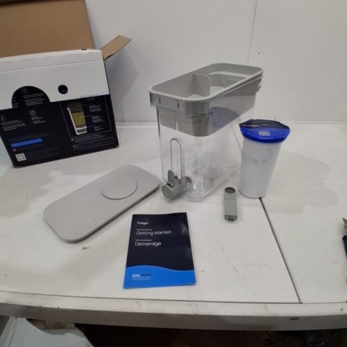 CULLIGAN WITH ZEROWATER TECHNOLOGY 5-STAGE ADVANCED WATER FILTER DISPENSER/PITCHER - 23-CUP - HOLDS 5.4L - GREY (MODEL: ZEROD23) image 2