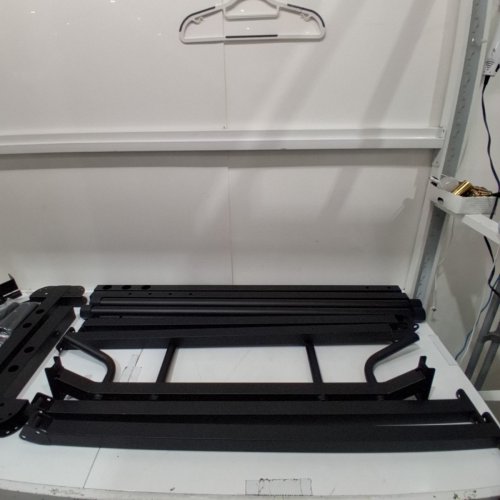 STACOO FOLDABLE POWER TOWER PULL UP BAR DIP STATION MULTIFUNCTION - 300LB CAP - BLACK (MODEL: SC-ZDK) image 4