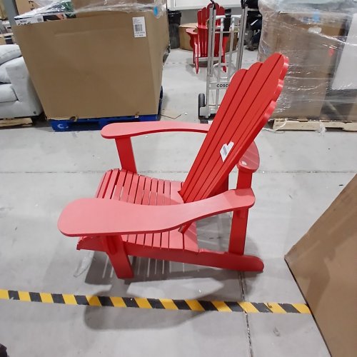 LEISURE LINE CLASSIC ADIRONDACK CHAIR - 33'' X 39'' X 40'' - RED image 10