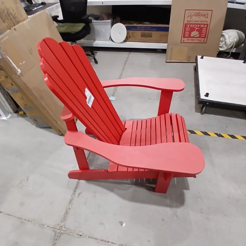 LEISURE LINE CLASSIC ADIRONDACK CHAIR - 33'' X 39'' X 40'' - RED image 11