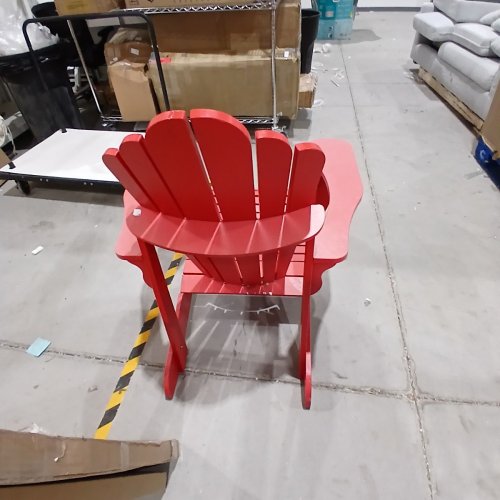 LEISURE LINE CLASSIC ADIRONDACK CHAIR - 33'' X 39'' X 40'' - RED image 12