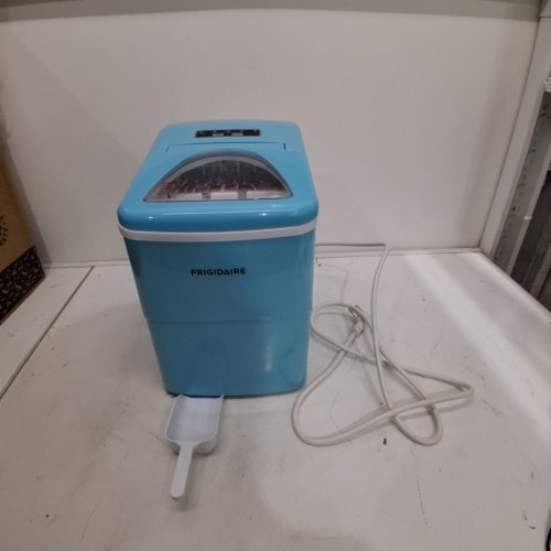 FRIGIDAIRE FREESTANDING ICE MAKER HOLDS 26LBS OF ICE - BLUE (MODEL:(EFIC108) image 4