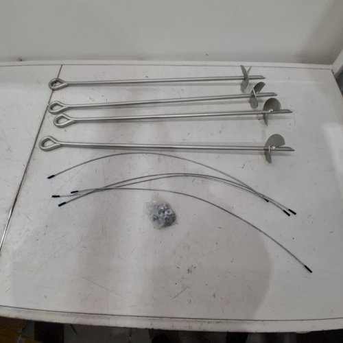 SHELTERLOGIC SHELTER AUGER 30/4 ANCHORING SYSTEM FOR SECURING SHELTERS TO THE GROUND 30" (MODEL: 10075) image 2