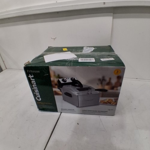 CUISINART 4-QUART 1800 WATT DEEP FRYER - STAINLESS STEEL - (CDF-250C) image 6