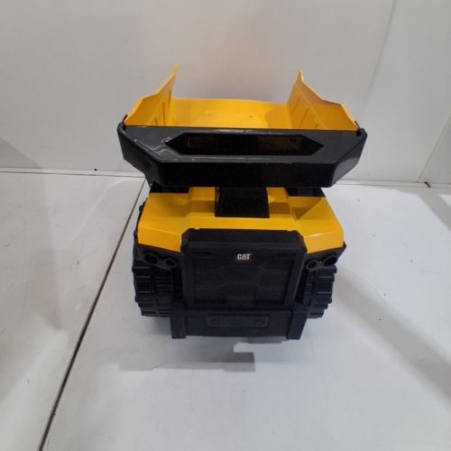 CAT METAL DUMP TOY CONSTRUCTION TRUCK - 31" - YELLOW/BLACK image 3